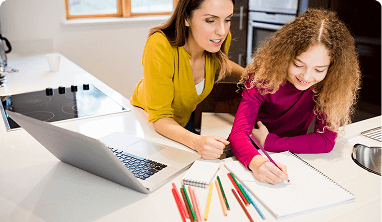 ACT tutoring session