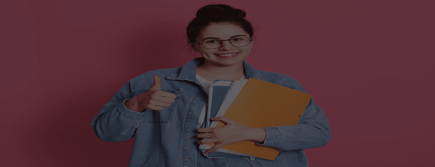 Image of a student taking pmp exam